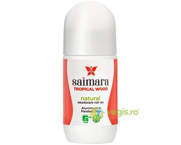Deodorant Roll-On Natural Tropical Wood 50ml