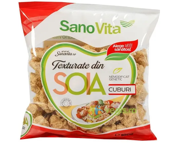 Cuburi Vegetale din Soia 100g