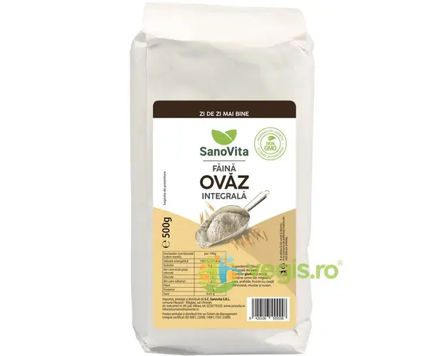 Faina Integrala de Ovaz 500g