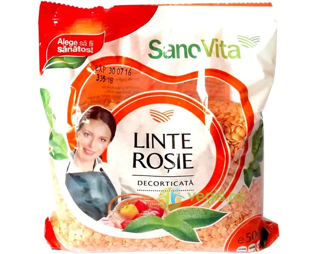 Linte Rosie Decorticata 500g