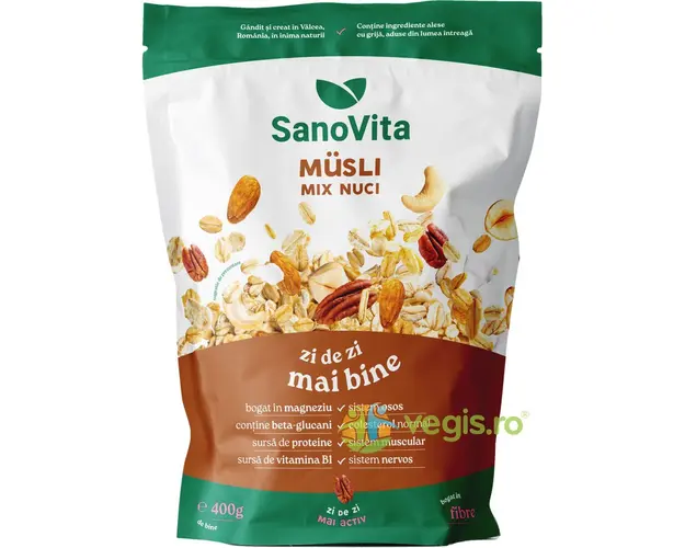 Musli cu Mix de Nuci 400g