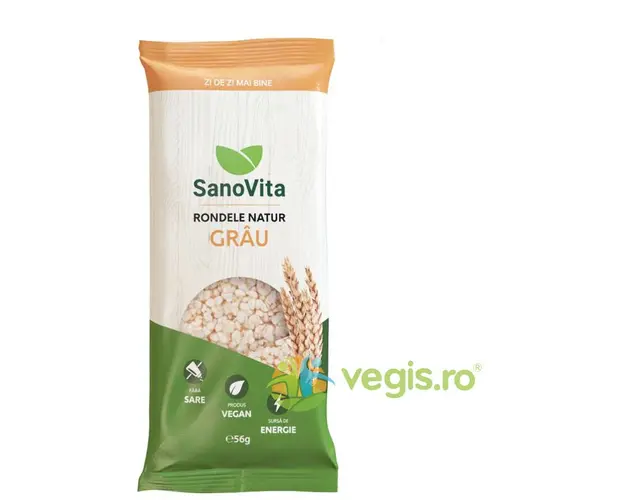 Rondele Natur din Grau 56g