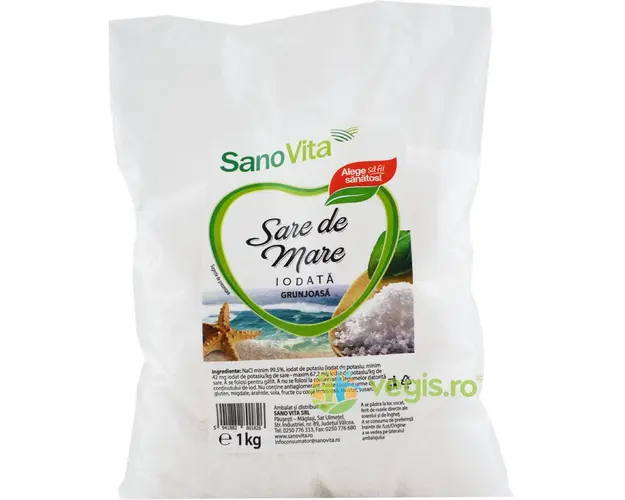 Sare de Mare Grunjoasa 1kg