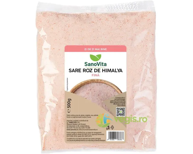 Sare Roz de Himalaya Fina Neiodata 500g
