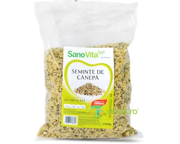 Seminte De Canepa Decorticate 500g