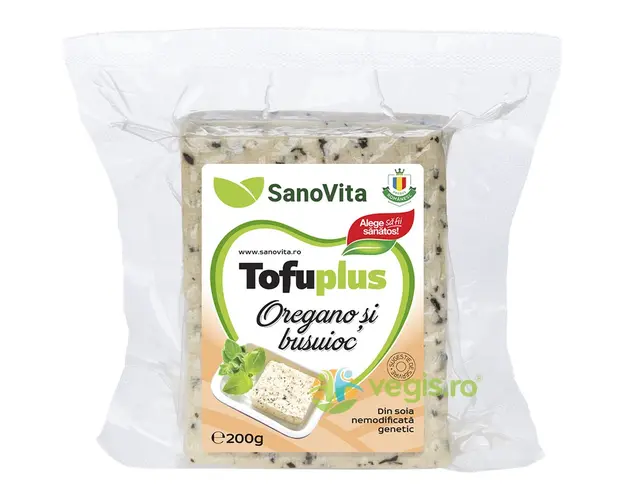 Tofu cu Busuioc si Oregano (Sterilizat) 200g