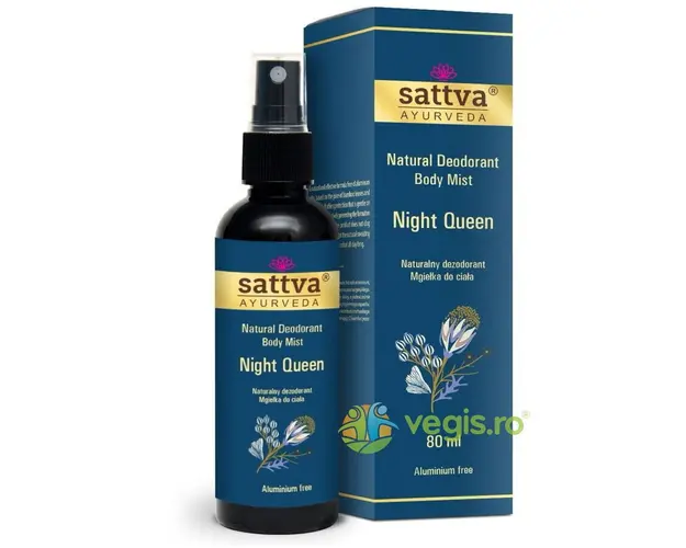 Deodorant Spray fara Aluminiu Night Queen 80ml
