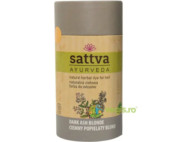 Vopsea de Par Blond Cenusiu Inchis (Dark Ash Blonde) 150g