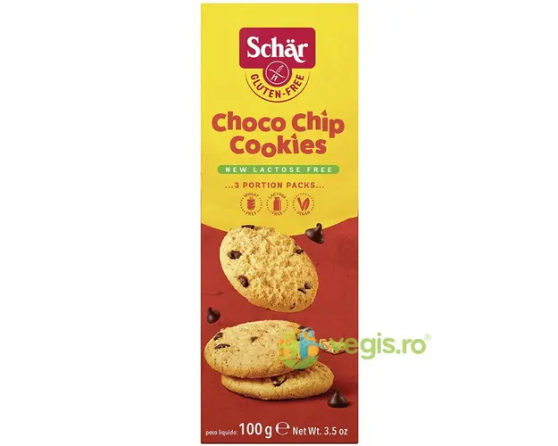 Biscuiti cu Fulgi de Ciocolata fara Gluten 100g