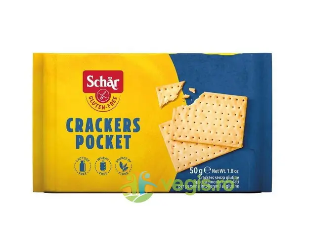 Crackers Pocket fara Gluten 50g