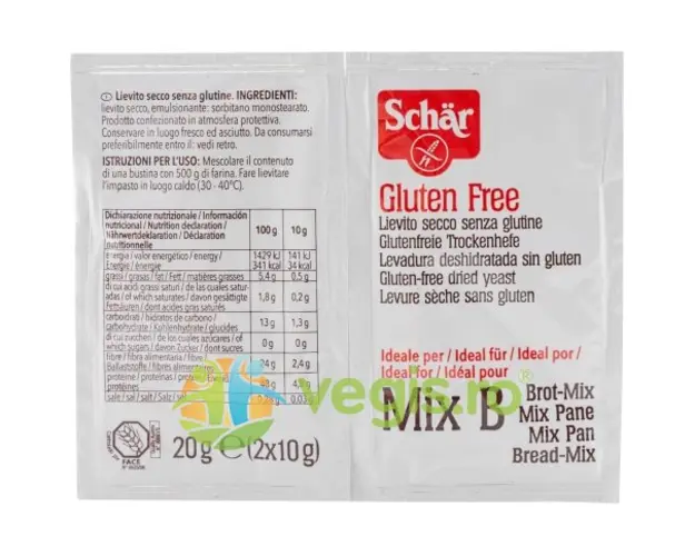Drojdie Uscata fara Gluten 20g
