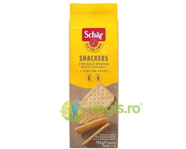 Biscuiti Sarati fara Gluten Snackers 115g