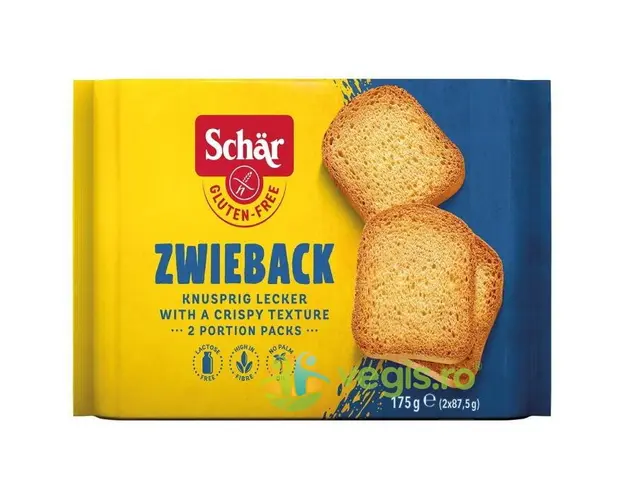 Paine Prajita Feliata fara Gluten Zweiback 175g