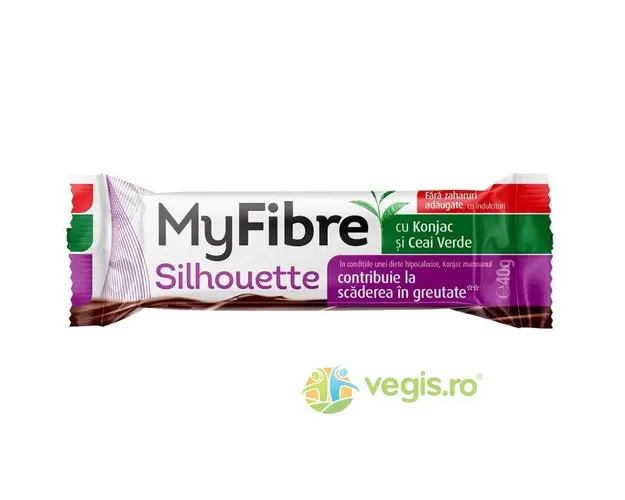 Baton Silhouette cu Konjac si Ceai Verde MyFibre 40g