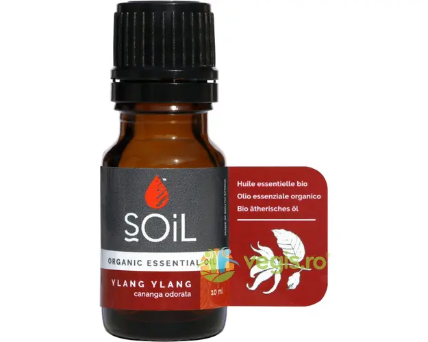 Ulei Esential de Ylang Ylang Ecologic/Bio 10ml