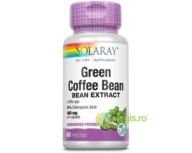Green Coffee Bean Extract 60cps vegetale Secom,
