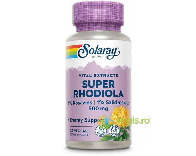Super Rhodiola Extract 500mg 30cps Secom,