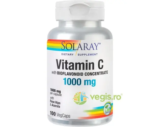 Vitamina C 1000mg 100cps Secom,