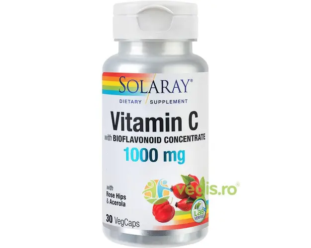 Vitamina C 1000mg 30cps Secom,