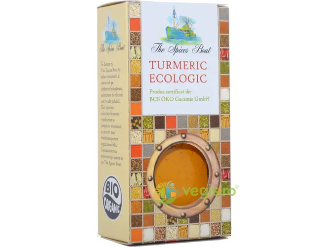 Condiment-Turmeric Macinat Ecologic/Bio Longevita) 40g