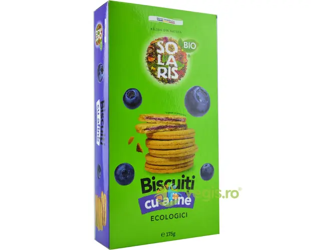 Biscuiti cu Crema de Afine Ecologici/Bio 175g