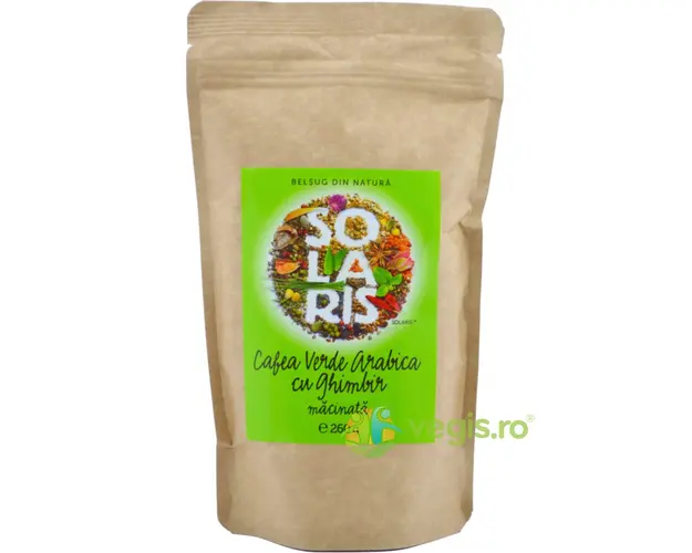 Cafea Verde Arabica Macinata Cu Ghimbir 260g