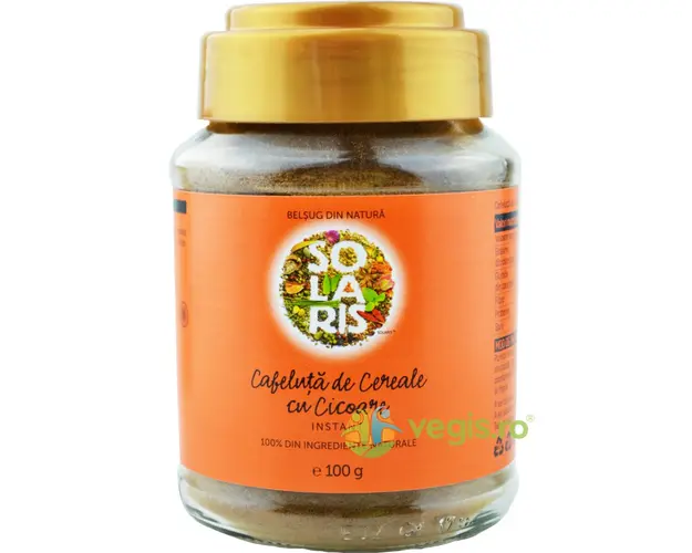 Cafeluta de Cereale cu Cicoare Instant Borcan 100g