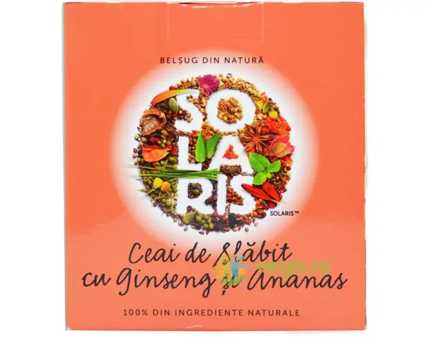 Ceai De Slabit cu Ginseng si Ananas 20dz