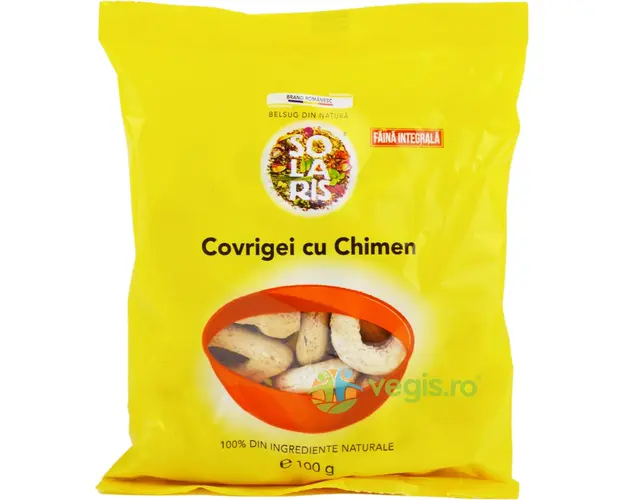 Covrigei din Faina Integrala cu Chimen 100g