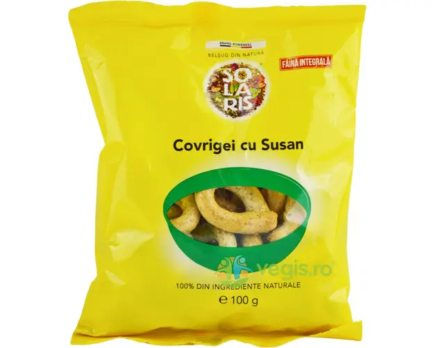 Covrigei din Faina Integrala cu Seminte de Susan 100g