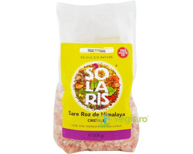 Sare Roz de Himalaya Cristale 500g