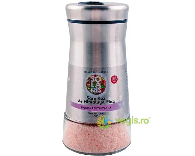 Sare Roz de Himalaya Fina (Solnita Reutilizabila) 100g