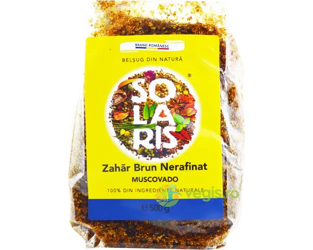 Zahar Brun Nerafinat Muscovado 500g