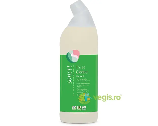 Detergent pentru Toaleta cu Menta si Mirt Ecologic/Bio 750ml
