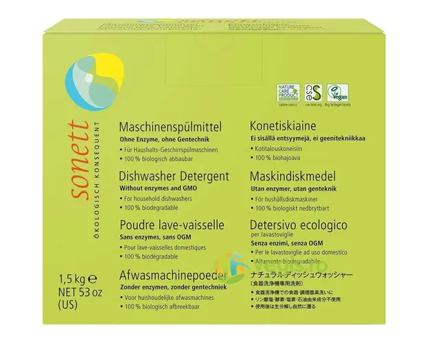 Detergent Praf pentru Masina de Spalat Vase Ecologic/Bio 1.5kg