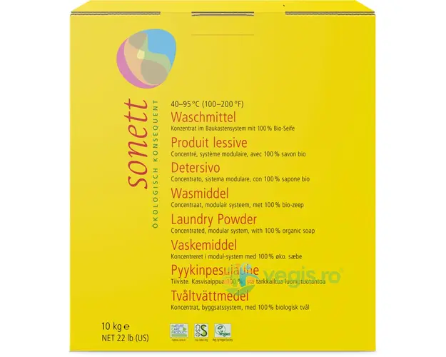 Detergent Praf pentru Rufe Ecologic/Bio 2.4kg