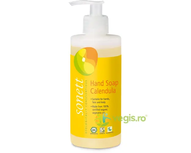 Sapun Lichid cu Galbenele Bio 300ml