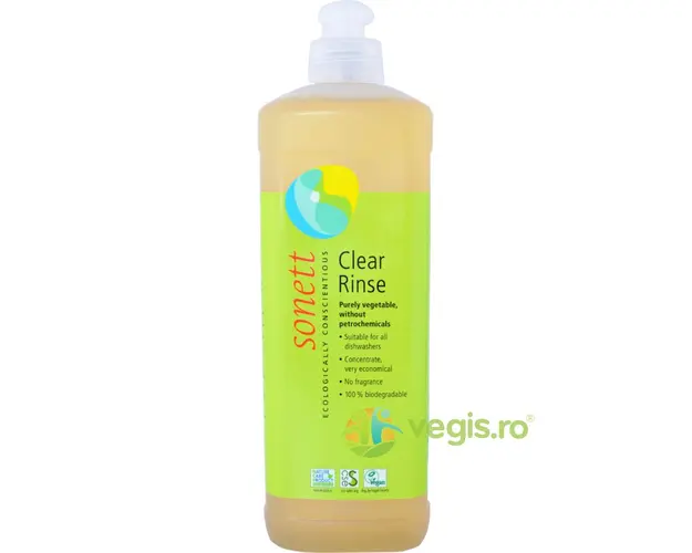 Solutie pentru Clatirea Vaselor in Masina de Spalat Ecologica/Bio 500ml