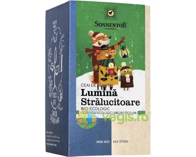 Ceai Lumina Stralucitoare Ecologic/Bio 18dz
