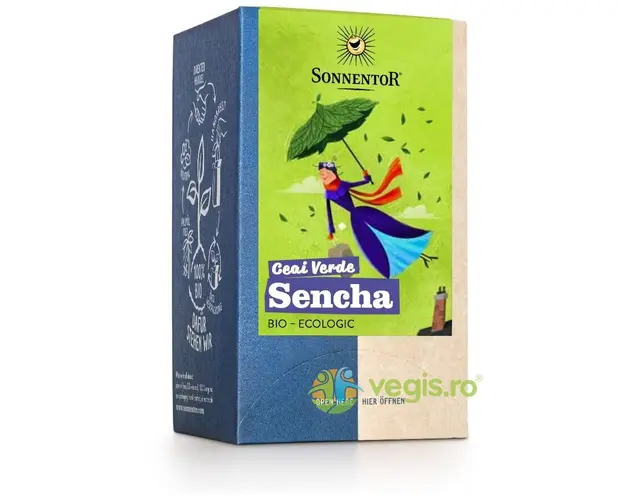 Ceai Verde Sencha Ecologic/Bio 18dz
