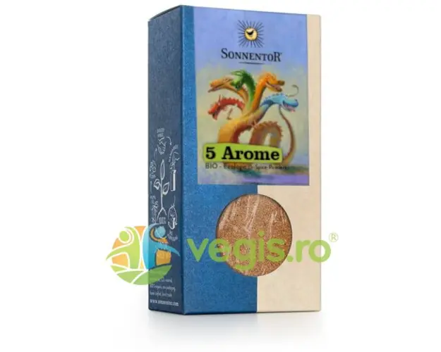 Condiment Amestec 5 Arome Ecologic/Bio 55g