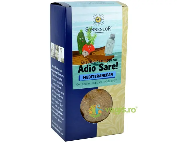 Condiment Amestec Adio Sare! Mediteraneean Ecologic/Bio 50g