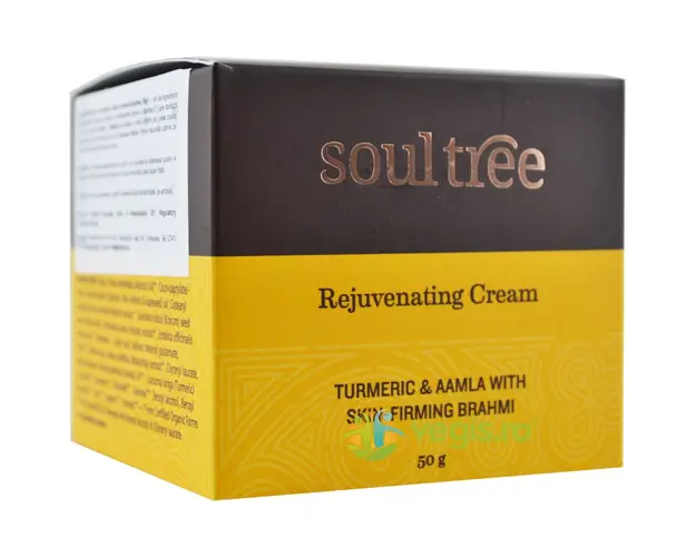 Crema Antirid pentru Ten cu Turmeric, Amla si Brahmi 50ml