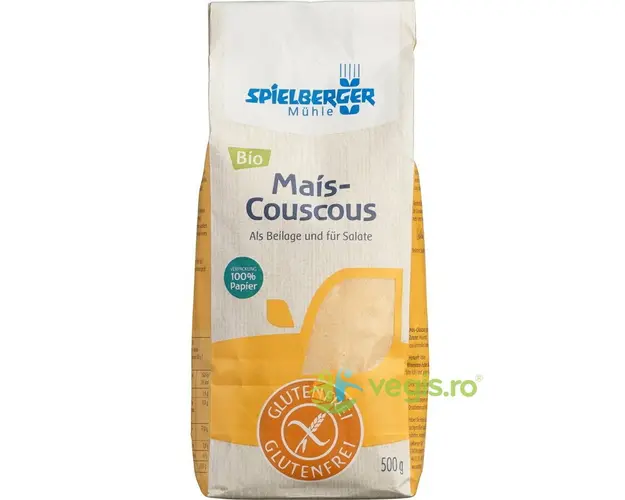 Cus cus din Porumb fara Gluten Ecologic/Bio 500g
