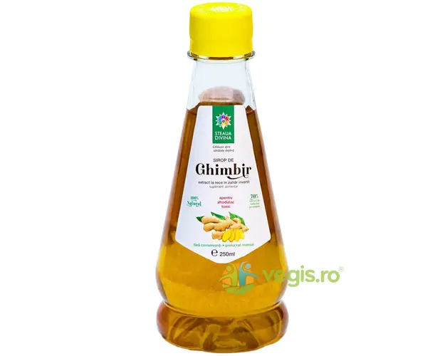 Sirop de Ghimbir Presat la Rece 250ml
