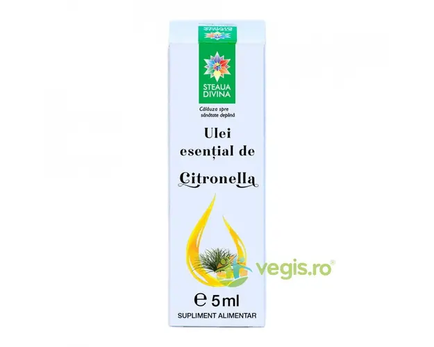 Ulei Esential de Citronella pentru Uz Intern si Extern 5ml