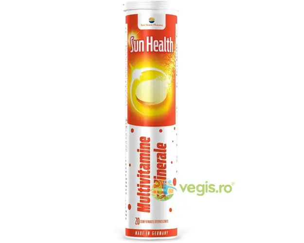 Sun Health Multivitamine si Minerale 20cpr Efervescente