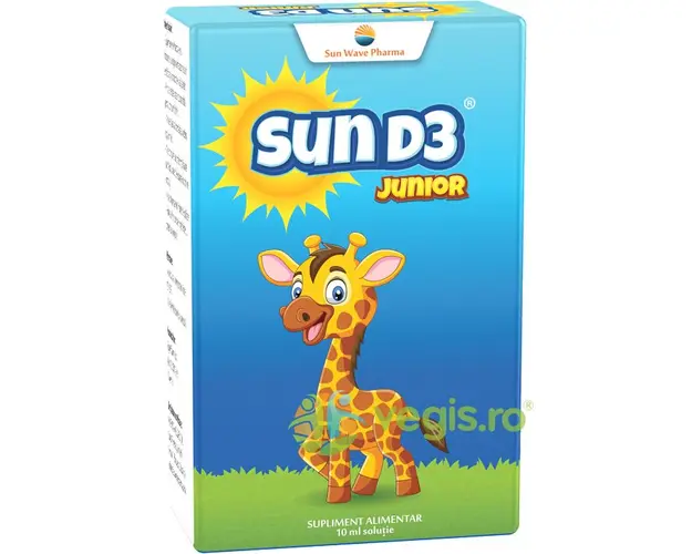Sun D3 Junior Picaturi 10ml