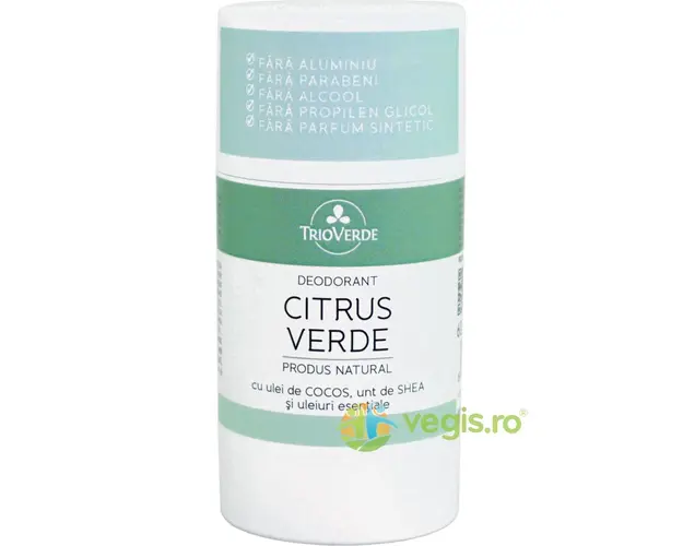 Deodorant Natural cu Citrus Verde 60g