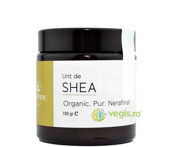 Unt de Shea Organic Pur Nerafinat 100g